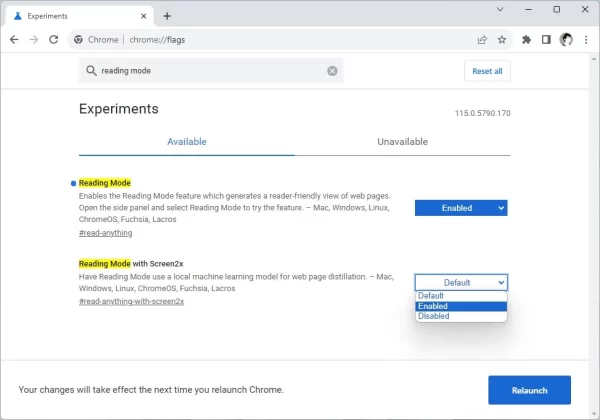 Cách sử dụng chế độ đọc mới trên Chrome 2