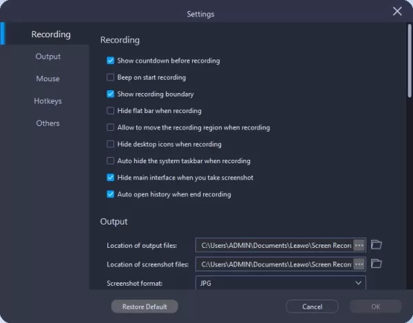 Leawo Screen Recorder 11