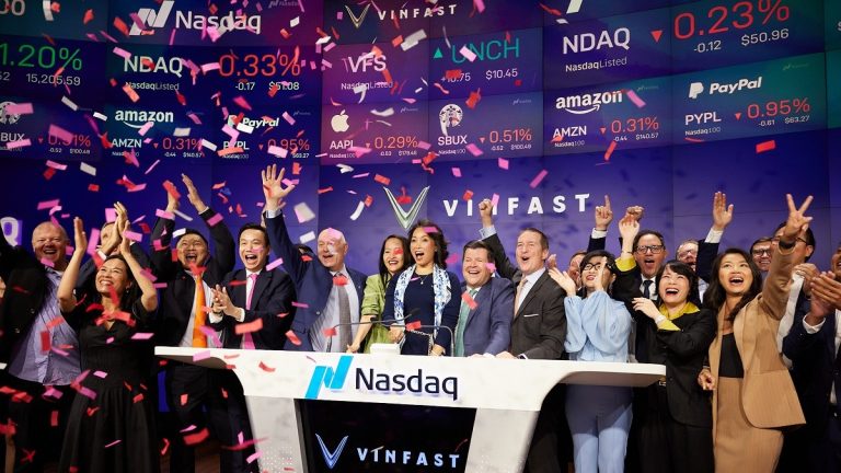 Vinfast chính thức niêm yết trên Nasdaq Global Select Market – Giá trị vốn hoá hơn 23 tỷ USD