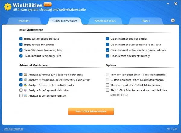 WinUtilities Pro 5