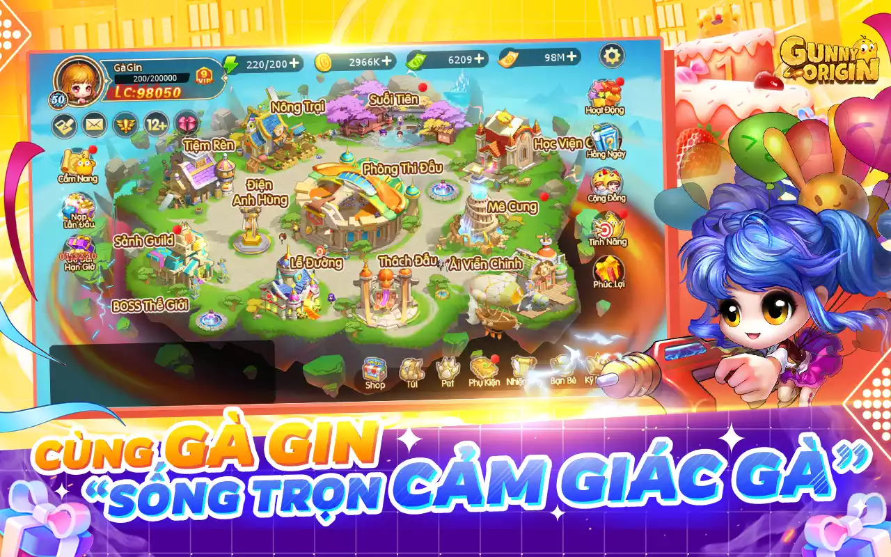 Gunny Origin: Game bắn gà kinh điển trên mobile