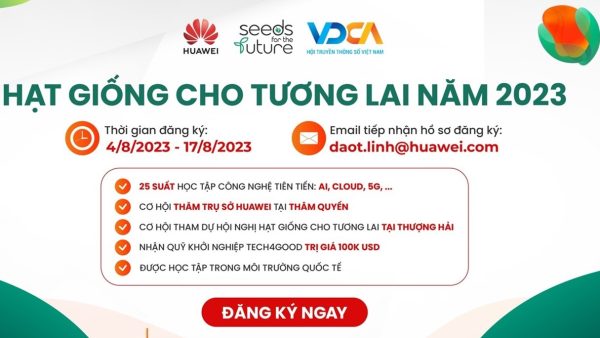 Khởi động chương trình "Hạt giống cho Tương lai 2023", trao cơ hội nhận quỹ khởi nghiệp trị giá 100.000 USD