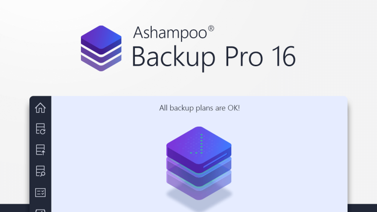 Ashampoo Backup Pro 16: Công cụ sao lưu, phục hồi dữ liệu máy tính Windows