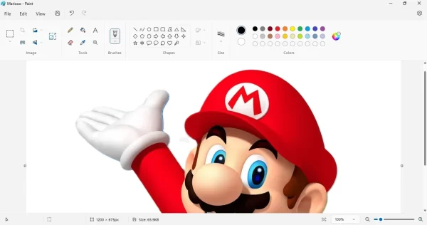 Cách xóa nền hình ảnh bằng Microsoft Paint 3