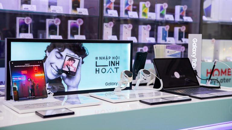 Chiến dịch “Phủ xanh” – Trải nghiệm Samsung cao cấp tại Di Động Việt