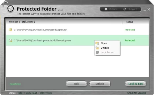 IObit Protected Folder Pro 4