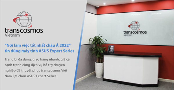 3 lý do "nơi làm việc tốt nhất châu Á 2022" chọn máy tính ASUS Expert Series