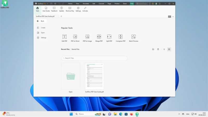 SwifDoo PDF Pro: Phần mềm tạo, chỉnh sửa PDF chuyên nghiệp cho Windows