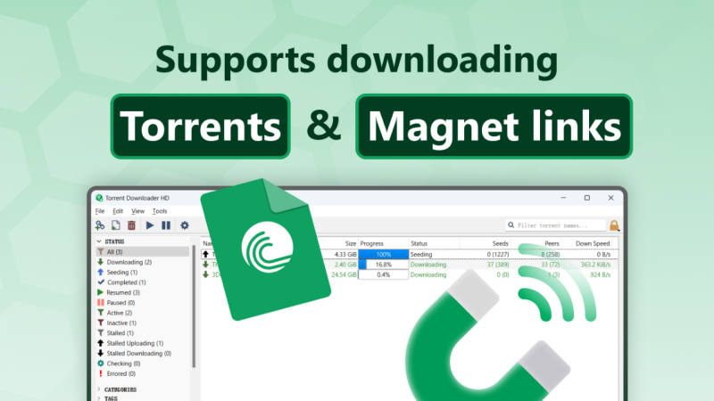Torrent Downloader HD: Trình tải torrent tiếng Việt không quảng cáo, mạnh mẽ như uTorrent