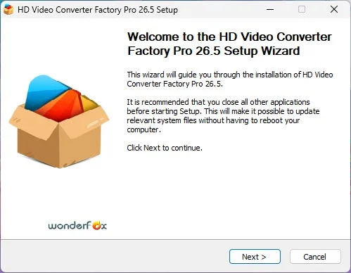 WonderFox HD Video Converter Factory Pro 1
