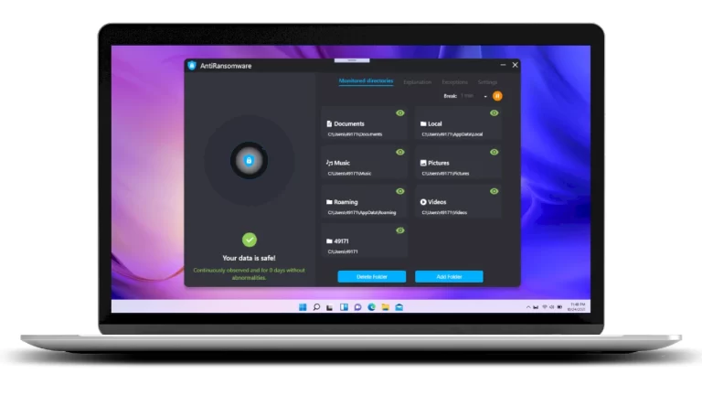 Abelssoft AntiRansomware 2023: Bảo vệ tập tin, thư mục dữ liệu quan trọng của bạn trước mã độc