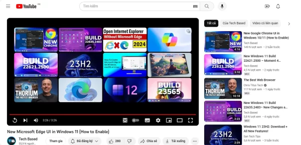 Cách ẩn video YouTube đề xuất hiển thị trong khung phát khi kết thúc 1