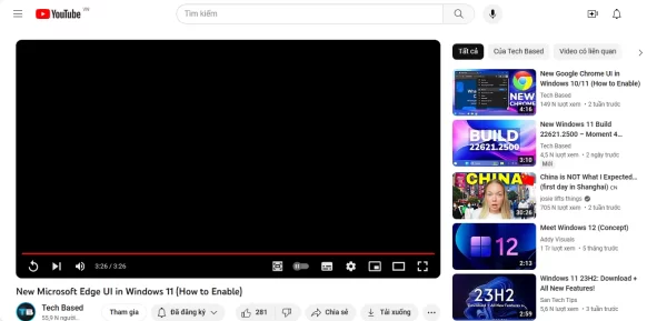 Cách ẩn video YouTube đề xuất hiển thị trong khung phát khi kết thúc 2