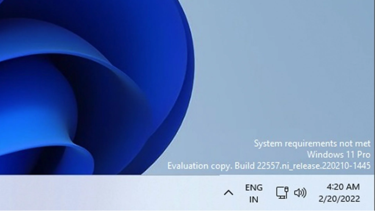 Cách xóa dòng chữ “System requirements not met” trên Windows 11