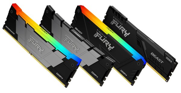 Bộ nhớ UDIMM FURY DDR4 của Kingston ra mắt diện mạo mới