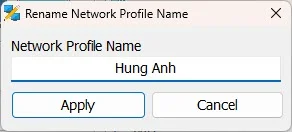 Network Profile Name Changer 3
