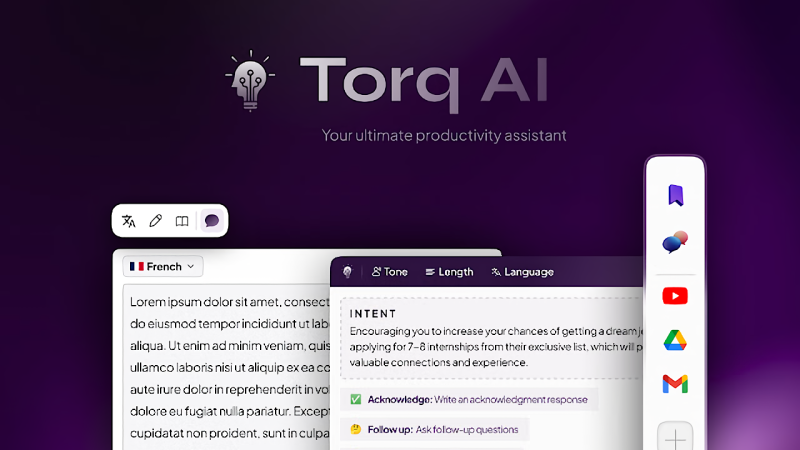 Torq AI: Trợ lý ChatGPT cho trình duyệt, soạn thư tiếng Việt trực tiếp trong Gmail