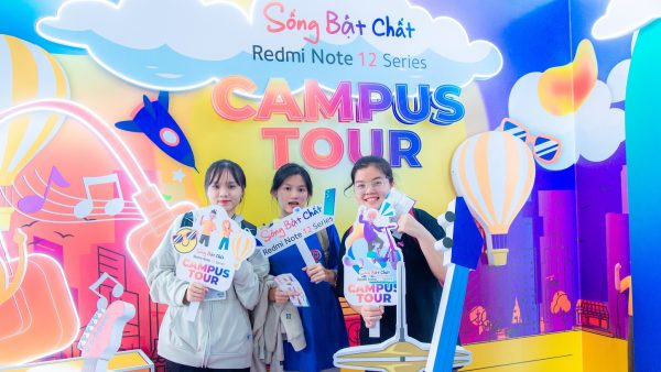 Xiaomi Campus Tour 2023 trở lại sau thành công của Redmi Note 12 Series tại Việt Nam