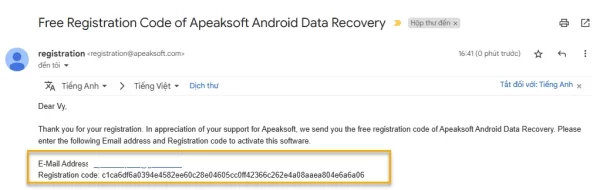 Apeaksoft Android Data Recovery 2