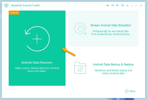 Apeaksoft Android Data Recovery 5