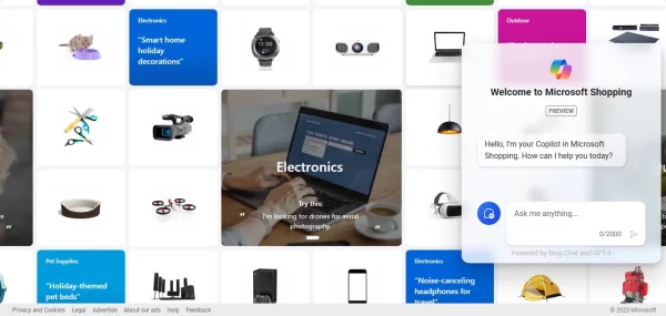 Dùng thử Copilot trong Microsoft Shopping 2
