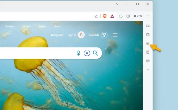 Dùng thử chabot AI Leo trên trình duyệt Brave 2