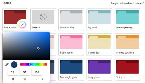 Microsoft Edge sẽ cho phép tinh chỉnh màu sắc theme trình duyệt giống Chrome 5