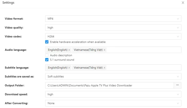Pazu Apple TV Plus Video Downloader 11