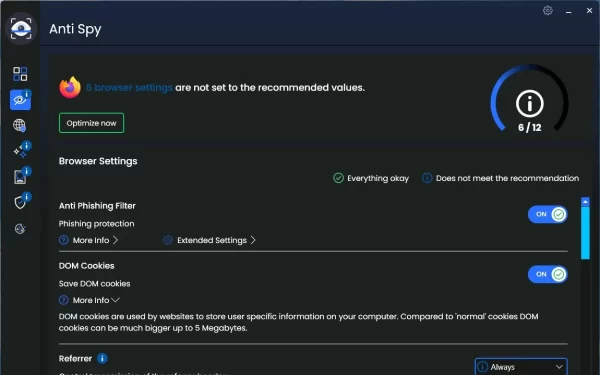 Cách sử dụng AntiBrowserSpy 2024 4