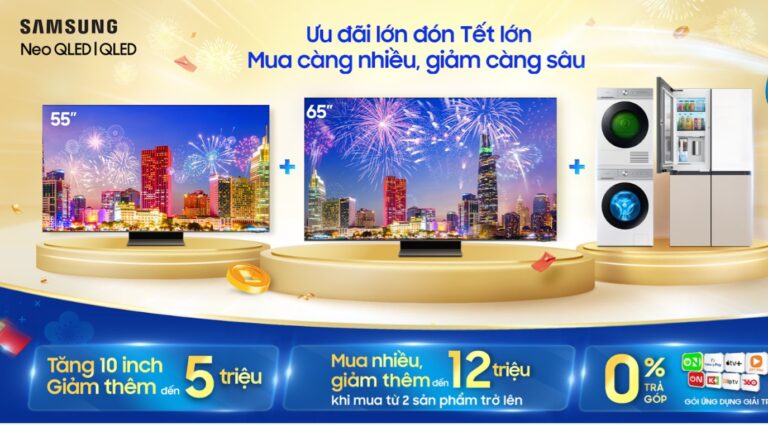 Samsung triển khai chương trình khuyến mại “Mua càng nhiều, giảm càng sâu”