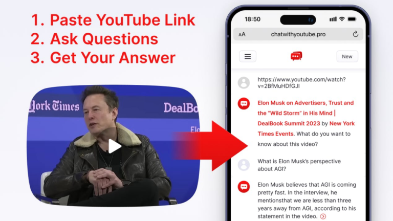 Chat with YouTube: Hỏi nội dung tiếng Việt trong video YouTube