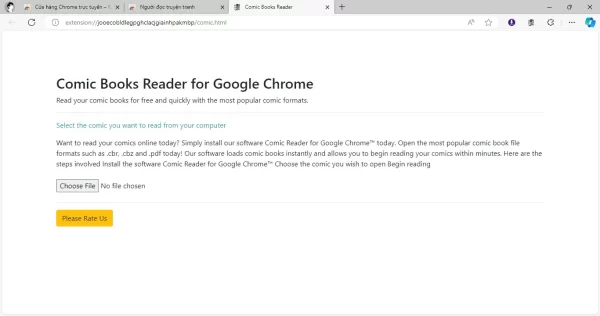 Comic Books Reader for Google Chrome 1
