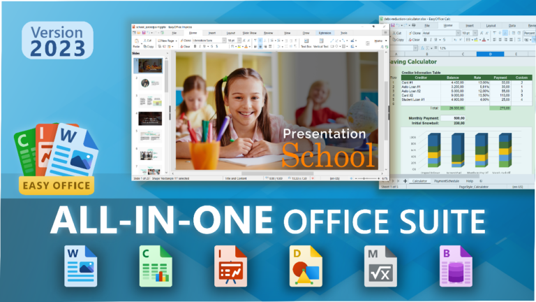 EasyOffice Suite: Bộ ứng dụng văn phòng có Word, Excel, PowerPoint,… miễn phí