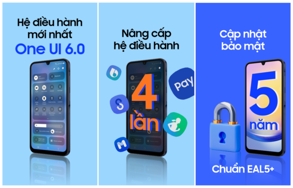 Ra mắt Samsung Galaxy A15 và Galaxy A25 5G, giá từ 4.99 triệu đồng kèm nhiều ưu đãi hấp dẫn