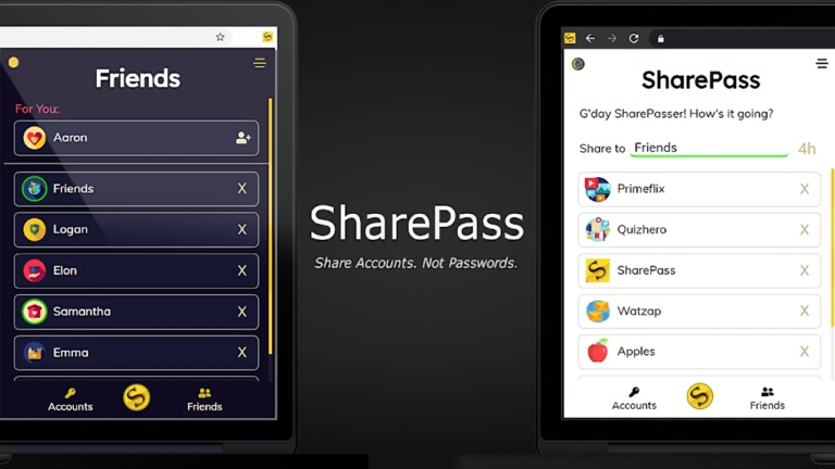 SharePass: Chia sẻ tài khoản Netflix, Google, Instagram,… không cần cung cấp thông tin