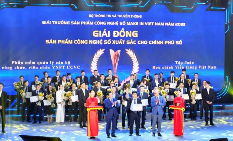 VNPT có 06 sản phẩm số được vinh danh trong TOP 10 Make in Vietnam 2023