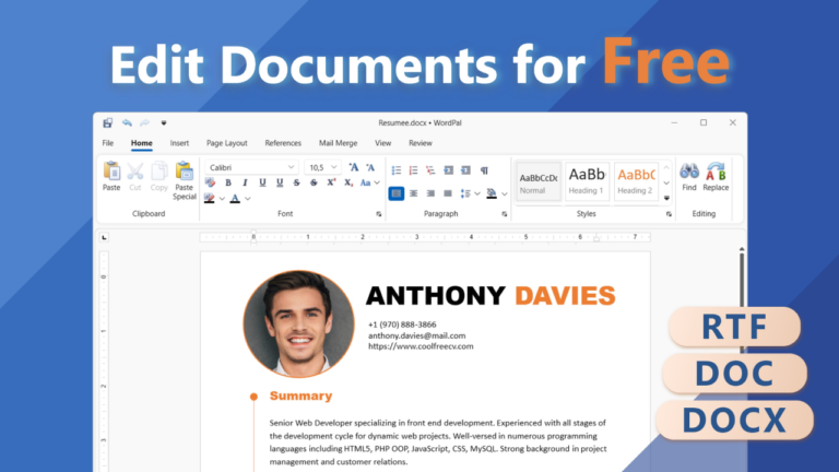 WordPal: Trình soạn thảo văn bản chuyên nghiệp như Microsoft Word