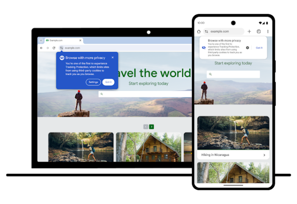 Chrome bắt đầu ngừng hỗ trợ cookie bên thứ ba