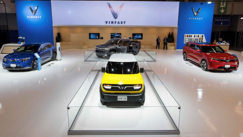 VinFast giới thiệu mẫu xe VF 3 và VF Wild tại Canada