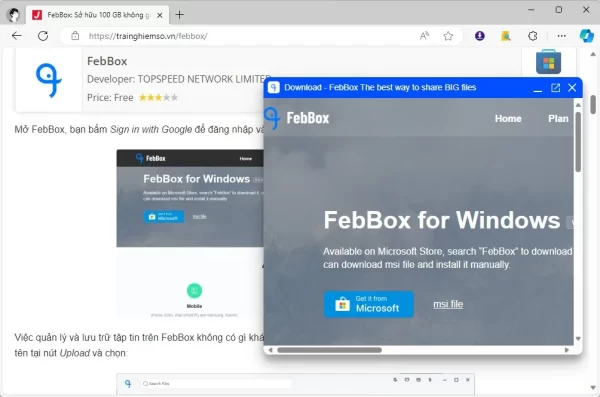Cách sử dụng tính năng Preview link của Chrome trên Microsoft Edge 2