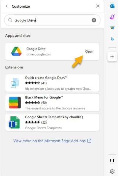 Cách tải tập tin vào Google Drive từ tab bất kỳ không cần extension 1