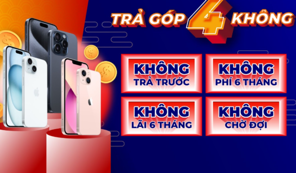Giá iPhone chưa bao giờ rẻ như bây giờ, khách được mua trả góp với chương trình 4 không