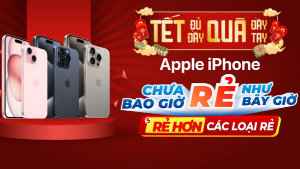Giá iPhone chưa bao giờ rẻ như bây giờ, khách được mua trả góp với chương trình 4 không