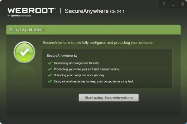 Webroot SecureAnywhere AntiVirus 3