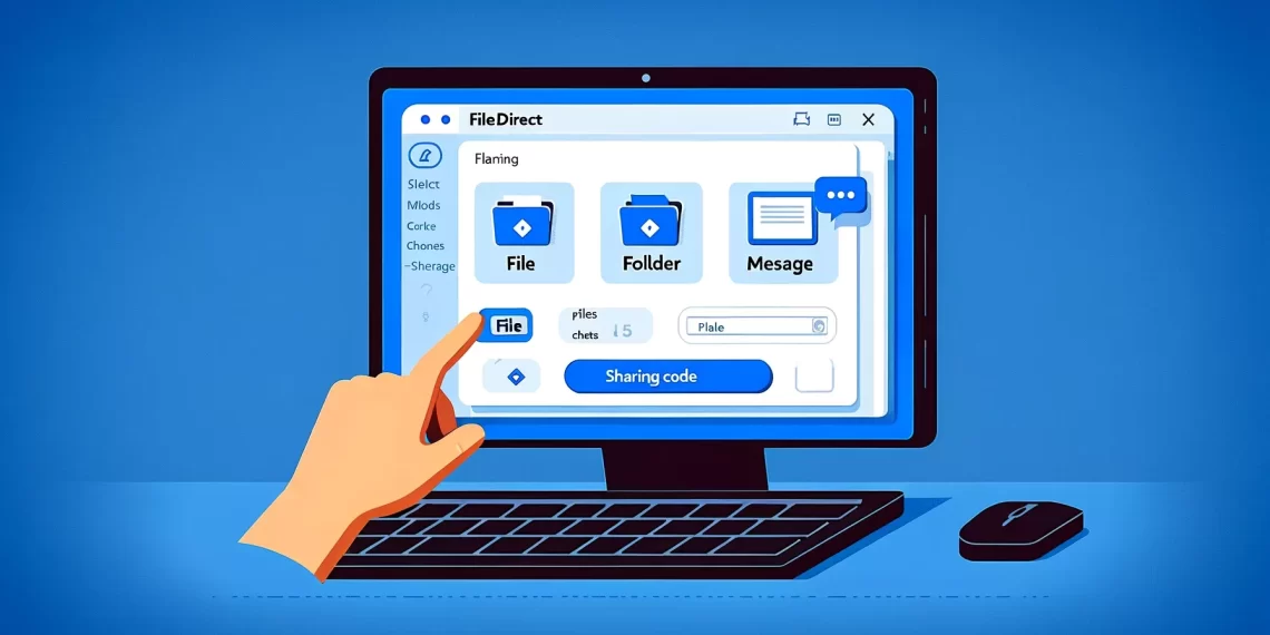 FileDirect: Chia sẻ file, thư mục, tin nhắn giữa các máy tính Windows