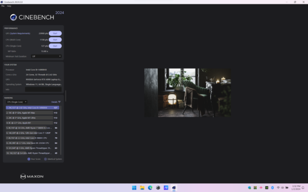 ASUS ROG chính thức mở bán ROG Strix SCAR 18 (2024) trang bị Intel Gen 14-HX Series