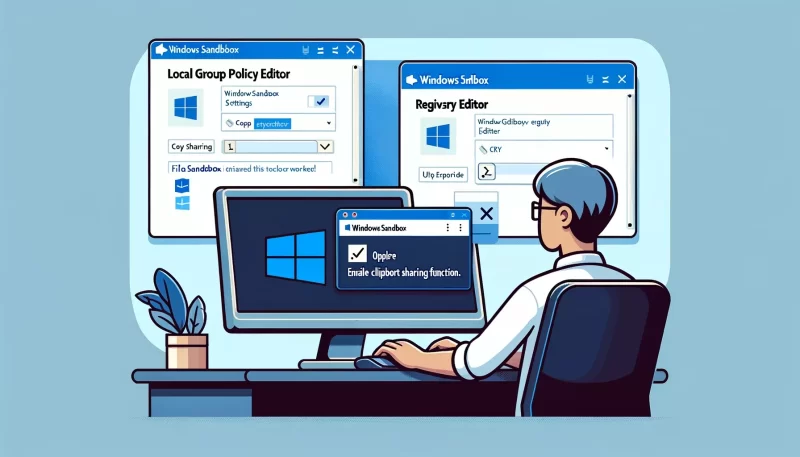 Khắc phục lỗi không thể sao chép và dán trong Windows Sandbox