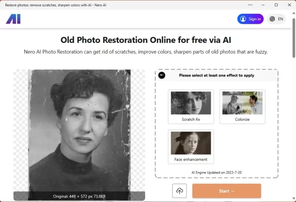 Photo Restoration+ 2