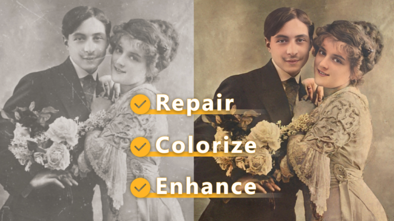 Photo Restoration+: Sửa chữa ảnh cũ bị hư trong vài giây