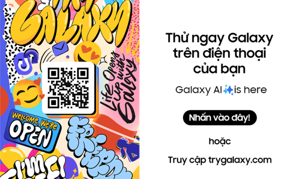 Samsung mang trải nghiệm Galaxy AI đến gần hơn với người dùng thông qua “Try Galaxy”